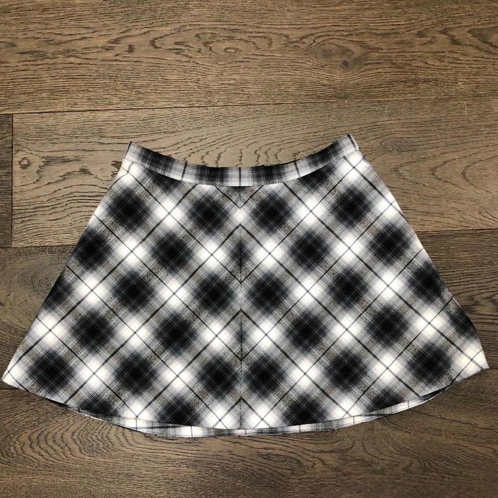 Silence + Noise Plaid Skirt